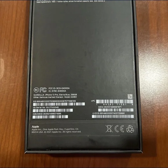 iPhone 13 Pro 256gb sierra blue